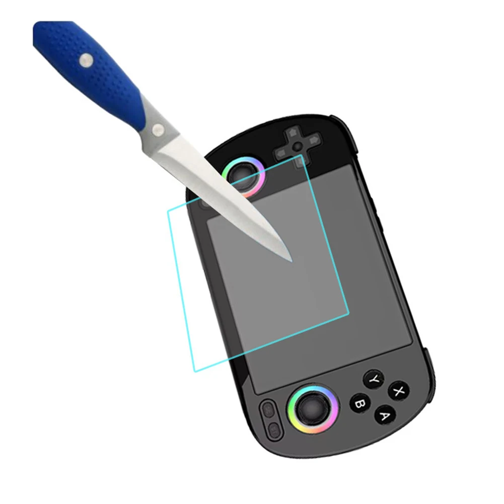 HD กระจกนิรภัยป้องกันหน้าจอความแข็ง 9H กระจกนิรภัยป้องกันฟิล์ม Anti-Scratch สําหรับ Anbernic RG40XX H เกมอุปกรณ์เสริม - Image 2