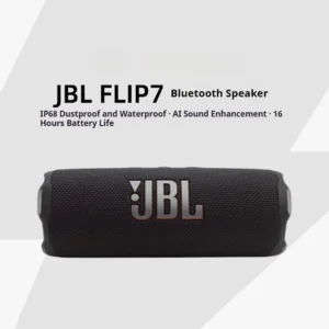 JBL Flip 7 Bass Kaleidoscope ลำโพงบลูทูธแบบพกพากันน้ำกลางแจ้งไร้สายของขวัญ